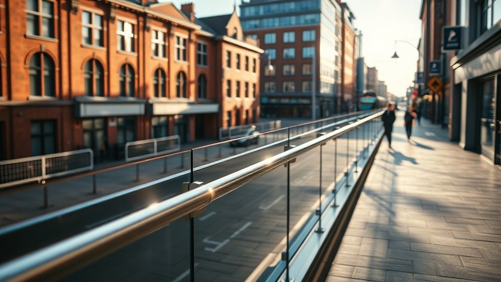 Glass Balustrades Tally Ho Corner