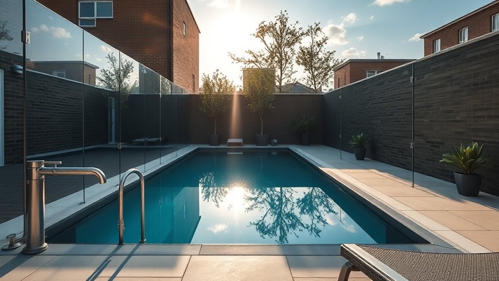 Pool Glass Fencing North Finchley