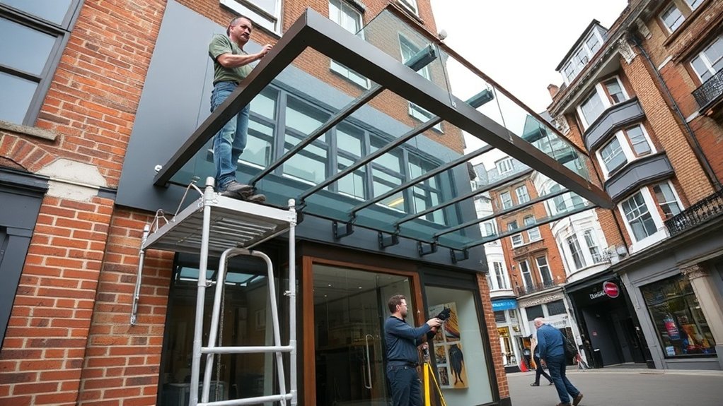 Shopfront Canopy North Finchley