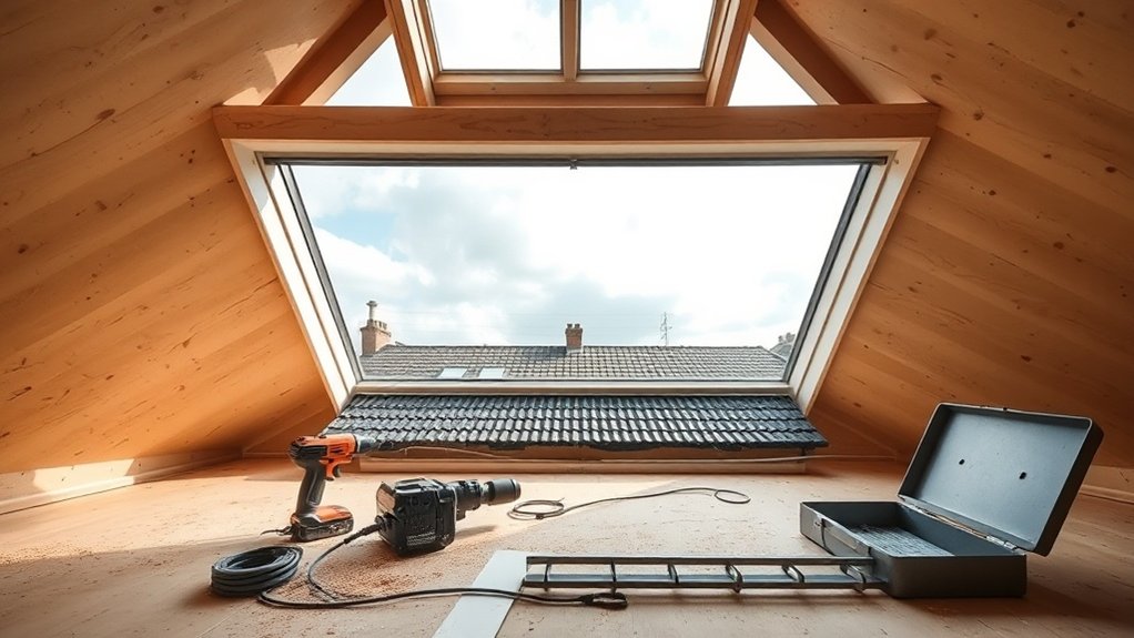 Skylight Installation Tally Ho Corner