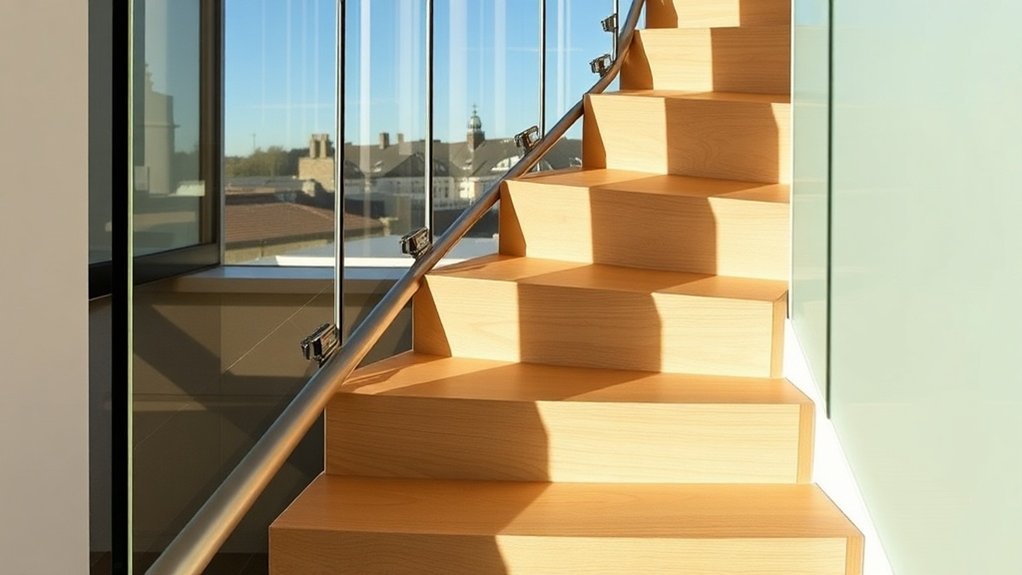 Staircase Glass Panels North Finchley