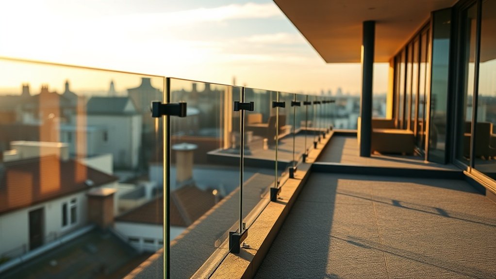 Terrace Glass Balustrades North Finchley